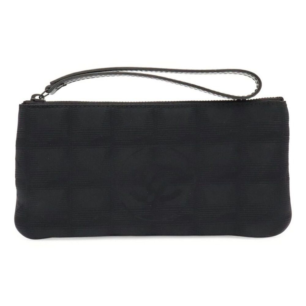 Chanel New Travel Line Nylon Jacquard Pouch